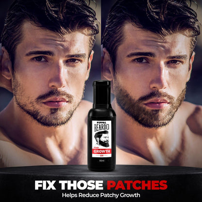 Beard & Hair Growth Oil for Stronger & Fuller Beard Hair 3X50ml