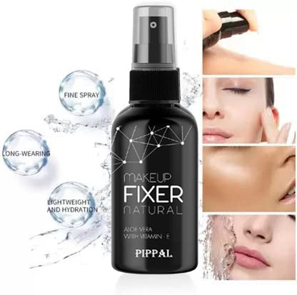 Pippal Long Lasting Natural Makeup Fixer Spray Primer - 80ml (Transparent) Pack of 3